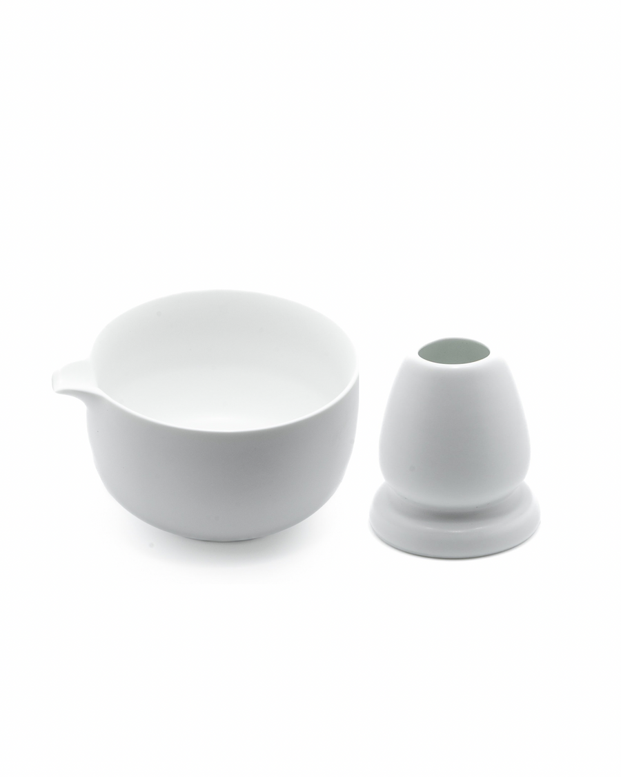 The Matcha Bowl + Whisk Holder